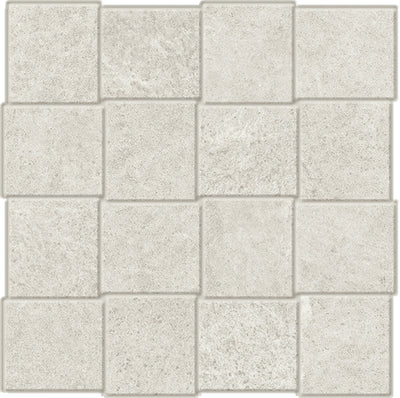 Dolomite White / 2.72x3 Basket Mosaic / Matte