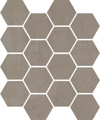 Mud / 2x3 Hexagon Mosaics / Matte