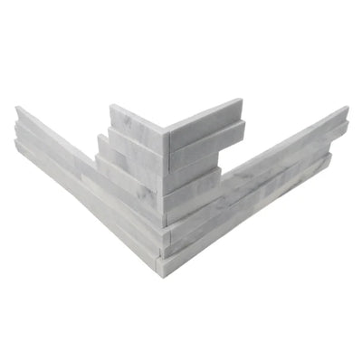 Moonlit / Interwoven Corner 4 pc set 5.88x21.63 / Honed