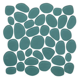 Lagoon / Pebbles Mosaic Sheet / Matte
