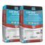 Two 50 pound fast drying grout bags from Laticrete.