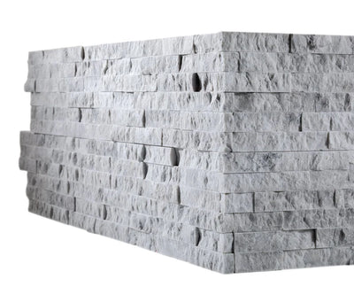 Hazy Grey / Ledger Corner 6x24 / Split Faced
