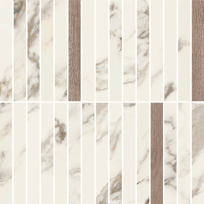 Multicolor / Viale Stacked Mosaic / Matte