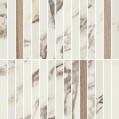 Multicolor / Viale Stacked Mosaic / Glossy