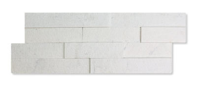 Alabaster / Precipice Panel 7.88x21.63 / Bush Hammered