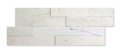 Alabaster / Precipice Panel 7.88x21.63 / Honed