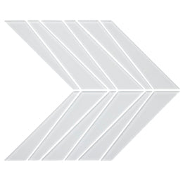 Pure Silk / Chevron Mosaic / Matte