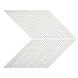 Pure Silk / Chevron Mosaic / Glossy