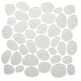 Pure Silk / Pebbles Mosaic Sheet / Matte