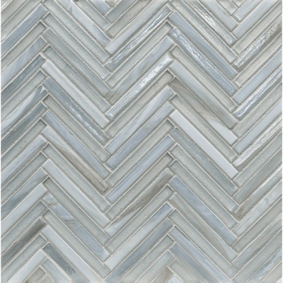Cocos Keeling / .5x4 Zig&Zag Chevron Mosaic / Glossy