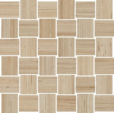 Crema / 1.5x2 Intreccio Mosaic / Matte
