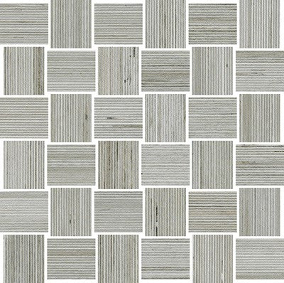 Grigio / 1.5x2 Intreccio Mosaic / Matte