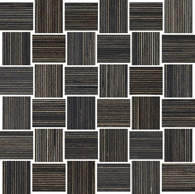 Wenge / 1.5x2 Intreccio Mosaic / Matte