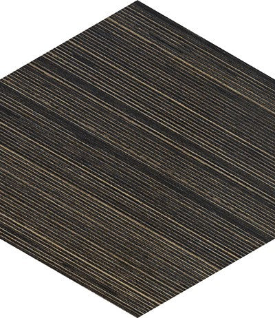 Wenge / 9.5x11 Hexagon / Matte