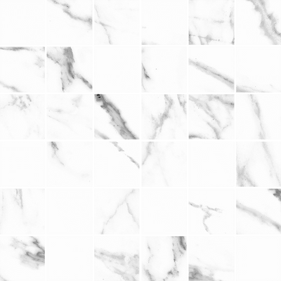White / 2x2 Mosaic / Porcelain Matte