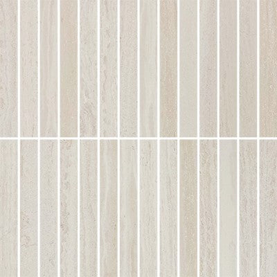 Beige / .75x6 Stacked Mosaic / Honed