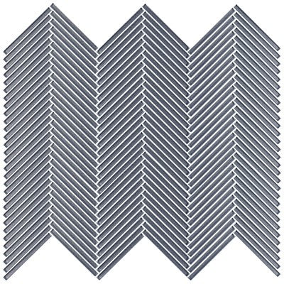 Cobalt / Chevron Mosaic / Glossy