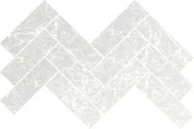 Silver Gray / 2x6 Herringbone / Matte