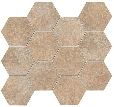 Lazio / 4x4 Hexagon Mosaic / Matte