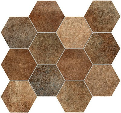 Marche / 4x4 Hexagon Mosaic / Matte