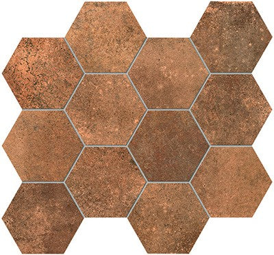 Toscana / 4x4 Hexagon Mosaic / Matte