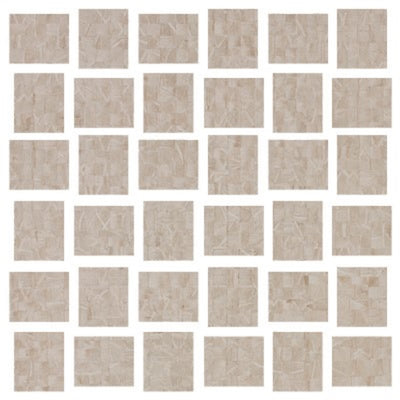 White / 1.5x2 Intreccio Mosaic / Matte