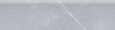 Silver / 3x10 Bullnose / Ceramic Glossy
