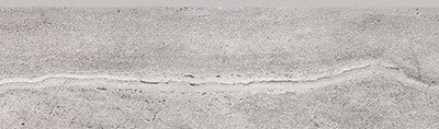 Silver / 4x12 Bullnose / Porcelain Matte