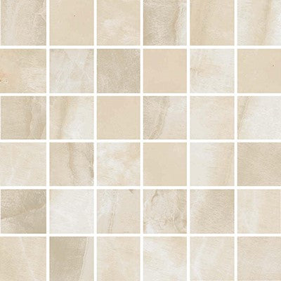 Beige / 2x2 Mosaic / Matte