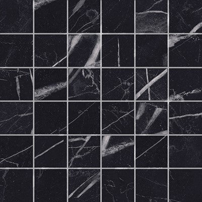 Marquina Black / 2x2 Mosaic / Matte