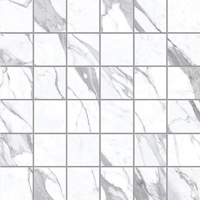 Statuario Superiore / 2x2 Mosaic / Matte