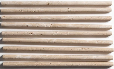 Beige / .5x12 Pencil Liner / Honed