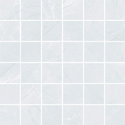 White / 2x2 Mosaic / Porcelain Matte