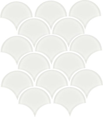 Zircon / Scallop Mosaic / Glossy