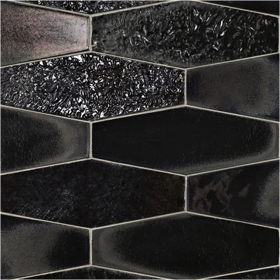 Olympia / 3.5x9.5 Elongated Hexagon / Glossy