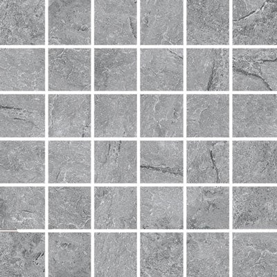 Grey / 2x2 Mosaic / Matte