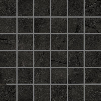 Black / 2x2 Mosaic / Matte