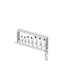 28x12 Wide Pre-drilled Overhang Bottom for Tee Hook Niche