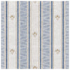 Blue Gold Floral