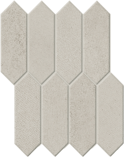 Silk / 2x6.5 Stretch Picket Mosaics / Matte