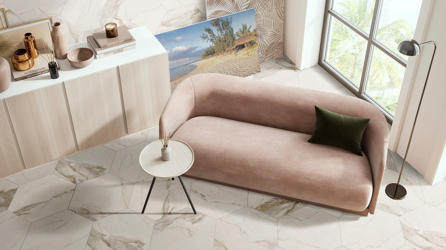 Calacatta Hex Porcelain