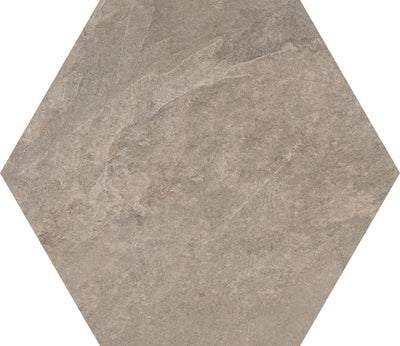 Brown / 9.5x11 Hexagon / Matte