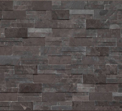 Carbon Accentstone Limestone / 6x24 / Splitface