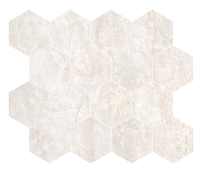 Cotton / Hexagon Mosaic / Matte