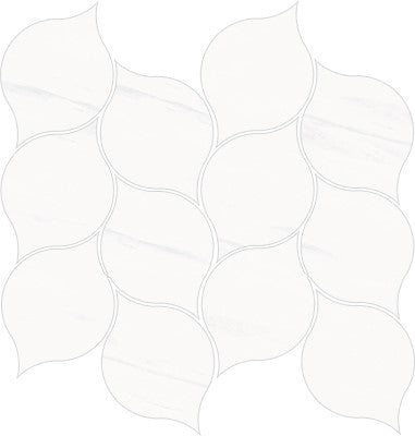 Dolomite / 11.38x10.71 Hoja Mosaic / Porcelain Matte