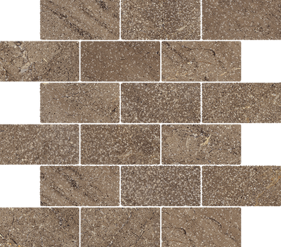Brown / 2x3.75 Brick Mosaic / Matte