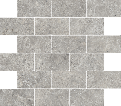 Gris / 2x3.75 Brick Mosaic / Matte