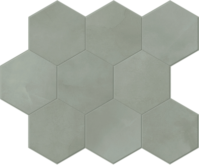 Jupiter / 3.8x4.4 Hexagon Mosaics / Matte