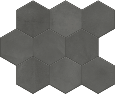 Saturn / 3.8x4.4 Hexagon Mosaics / Matte