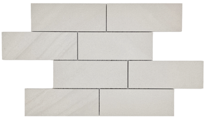 Malibu / 3x8 Brick Mosaic / Matte